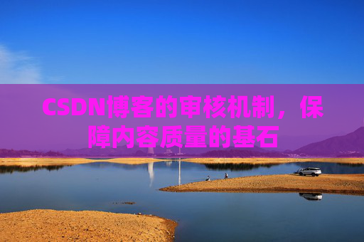 CSDN博客的审核机制,保障内容质量的基石